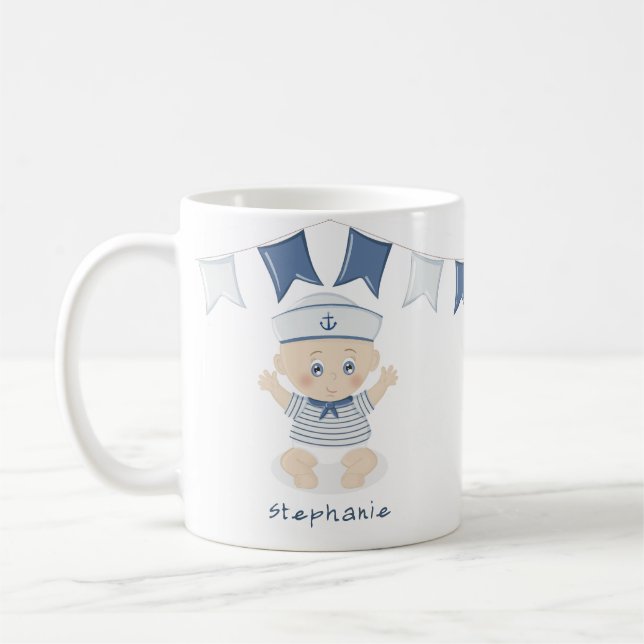 KinderBaby-Babydusche Kaffeetasse (Links)