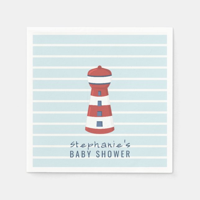 KinderBaby-Babydusche Serviette (Vorderseite)