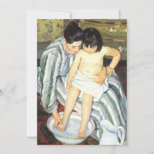 Kinderbad von Mary Cassatt Vintager Impressionismu
