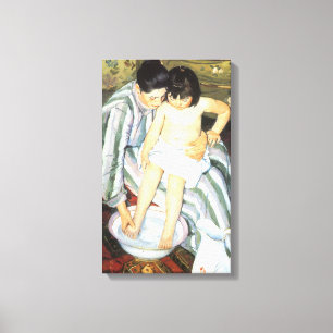 Kinderbad von Mary Cassatt Vintager Impressionismu Leinwanddruck
