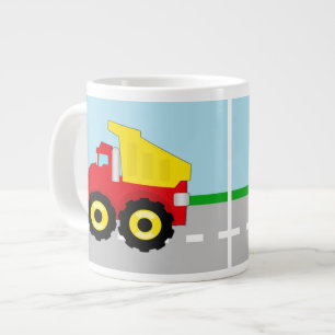 Kinderbau Dumptruck Jumbo-Tasse