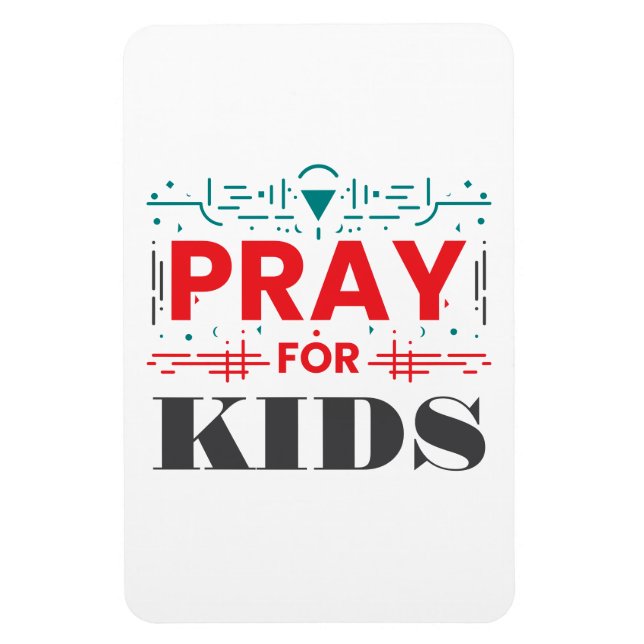 Kinderbeten Magnet (Vertikal)