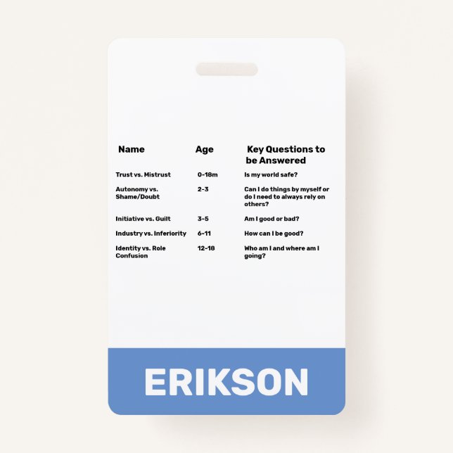 Kinderbetreuer Ausweis (Vorderseite)