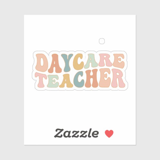 Kinderbetreuer, Kinderbetreuer, Kinderbetreuung Aufkleber (Blatt)