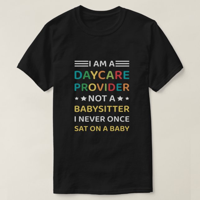 Kinderbetreuer T-Shirt (Design vorne)