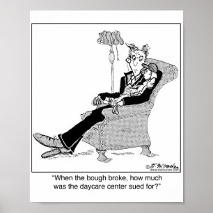 Kinderbetreuung in Kinderreimen  Poster