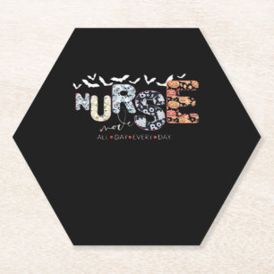 Kinderbetreuung Jeden Tag Halloween-Design-Klasse Untersetzer