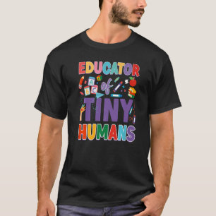 Kinderbetreuung Kinderbetreuer Lehrer Babysitter E T-Shirt