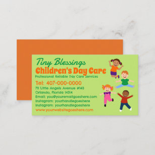 Kinderbetreuung Kinderbetreuung Kinderbetreuung Ki Visitenkarte