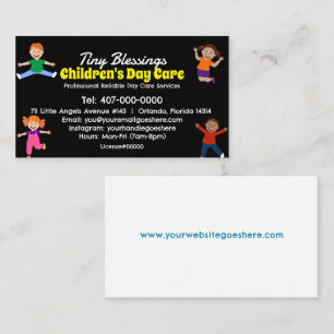Kinderbetreuung Kinderbetreuung Kinderbetreuung Ki Visitenkarte