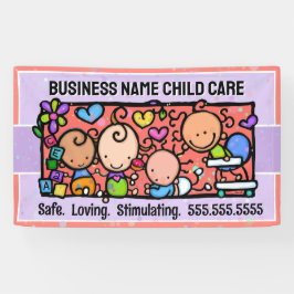 Kinderbetreuung Kinderbetreuung Kinderdusche Banner