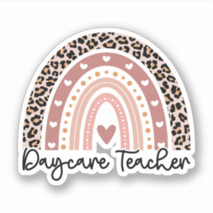 Kinderbetreuung, Kinderbetreuung, Lehrergeschenke Aufkleber
