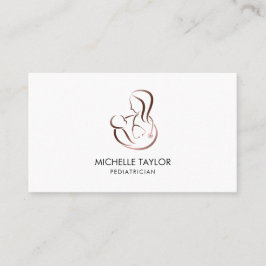 Kinderbetreuung Stethoskop Kinderbetreuer Kinderbe Visitenkarte