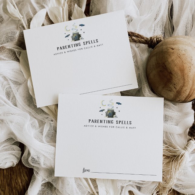 Kinderbetreuungskarte Halloween-Zauber für Babydus Begleitkarte (Von Creator hochgeladen)