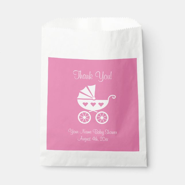 Kinderbettbeutel für Kinderdusche Gastgeschenk Geschenktütchen (Vorderseite)