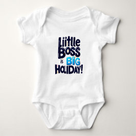 Kinderbodysuit mit einer lustigen Aufschrift Baby Strampler