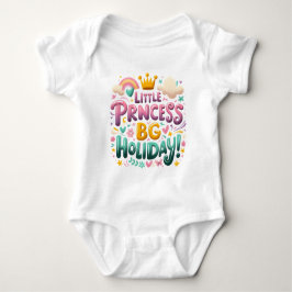Kinderbodysuit mit lustiger Aufschrift Baby Strampler