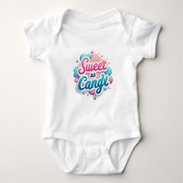 Kinderbodysuit mit lustiger Aufschrift Baby Strampler