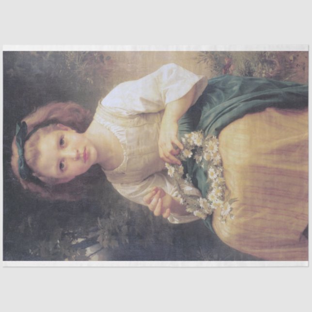 Kinderbrauerei einer Krone, Bouguereau Seidenpapier (Vorderseite)