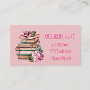 Kinderbücher Kinderbuchhandlung und Spielzeugbus Visitenkarte