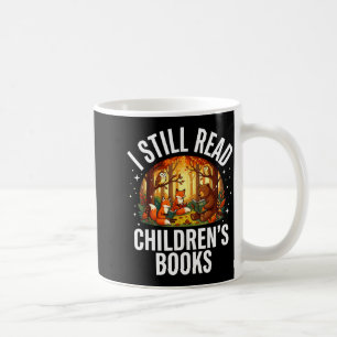 Kinderbücher lesen - Waldtier Eulenbuch Kaffeetasse