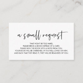 Kinderbücher, Moderner Minimaler Schriftart Begleitkarte