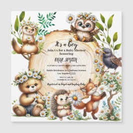 Kinderbücher über Waldbestände und Pflanze in Wäld Magnetkarte