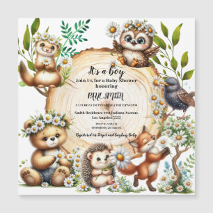 Kinderbücher über Waldbestände und Pflanze in Wäld Magnetkarte