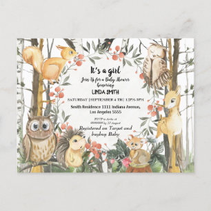 Kinderbücher über Waldbestände und Pflanze in Wäld Postkarte