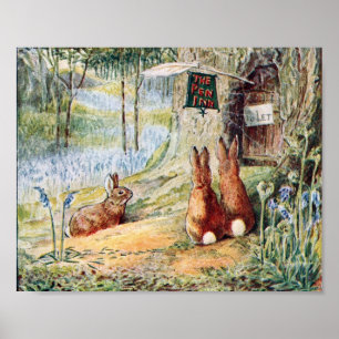 Kinderbuchillustration Little Critters Poster