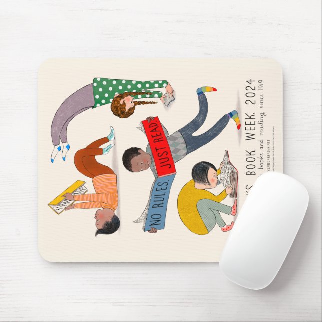 ​ Kinderbuchwoche 2024 Mousepad (Mit Mouse)