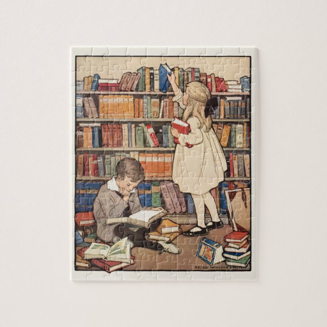 Kinderbuchwoche von Jessie Willcox Smith Puzzle (Vertikal)