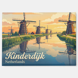 Kinderdijk Niederlande Magnet