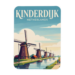 Kinderdijk Niederlande Magnet