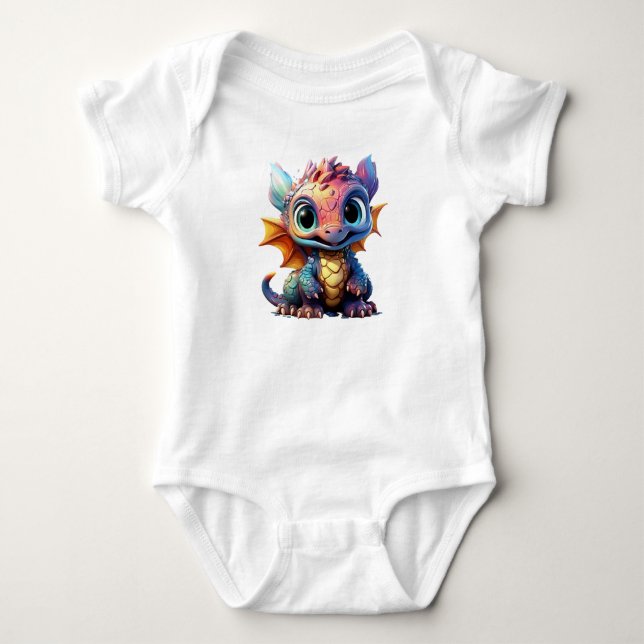 Kinderdrache lustig baby strampler (Vorderseite)