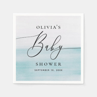 Kinderdusche | Blaue Küste Serviette