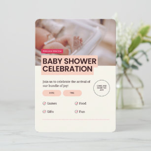 Kinderdusche 🎉 👶 einladung