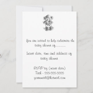 Kinderdusche Einladung