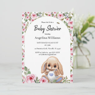 Kinderdusche Einladung mit Niedlichem Design