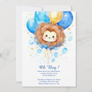 Kinderdusche für Wasserfarben Einladung