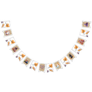 Kinderdusche Halloween Ein kleines Boo Wimpelkette