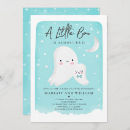 Kinderdusche Halloween Ghost Baby Dusche Einladung