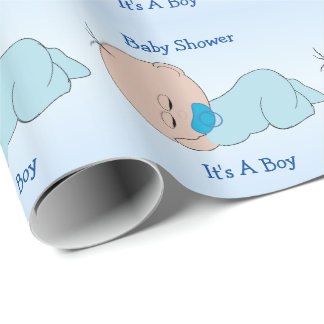Kinderdusche nach Maß Geschenkpapier