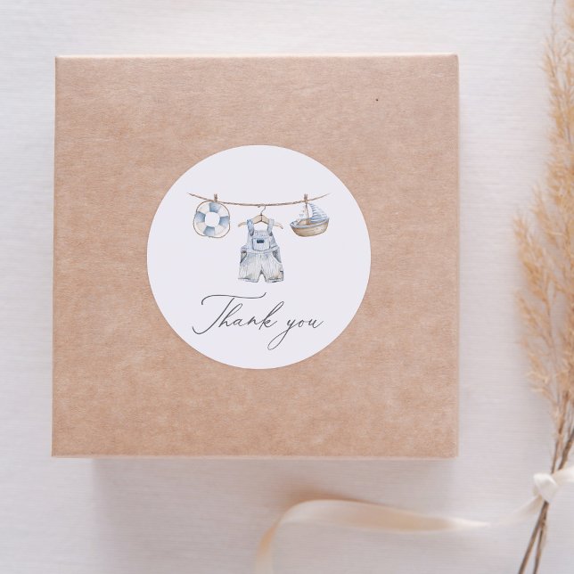 Kinderdusche Runder Aufkleber (Von Creator hochgeladen)