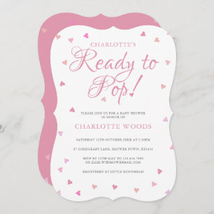 Kinderdusche / Sprinkle zum Pop Einladung