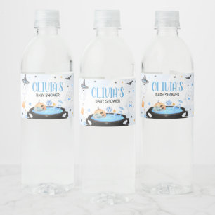 Kinderdusche Wasserflaschenetikett