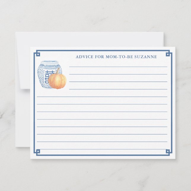 Kinderduschhilfe für die Junge Mutter Einladung (Vorderseite)