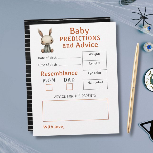 Kinderduschprognosen und Ratschläge für Boo Hallow (Boo Halloween Baby Shower Predictions & Advice)