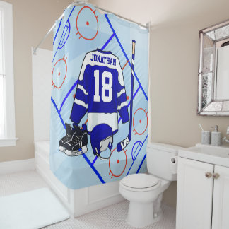 Kindereis-Hockey-Schlafzimmer-Sammlung 1 Duschvorhang
