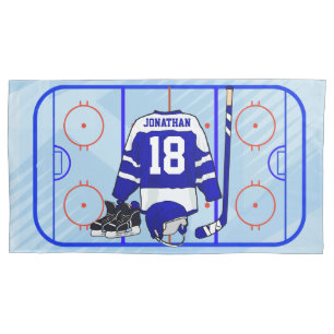 Kindereis-Hockey-Schlafzimmer- und Kissenbezug